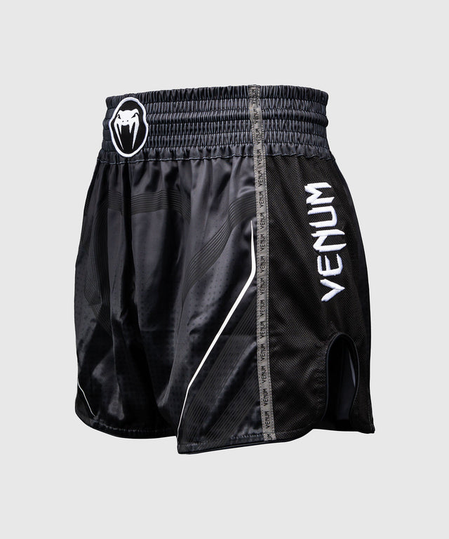 Venum Muay Thai Shorts Stealth – Black/White