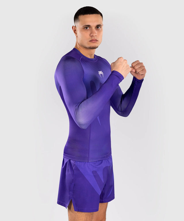Rashguard Venum No Gi Manches longues – Violet