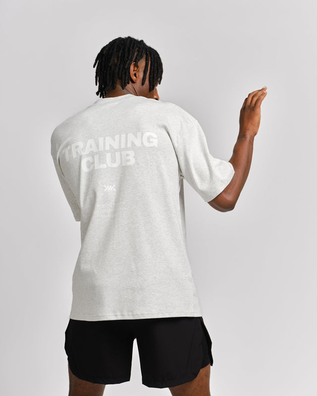 Caged T-Shirt Training Club – Lysegrå