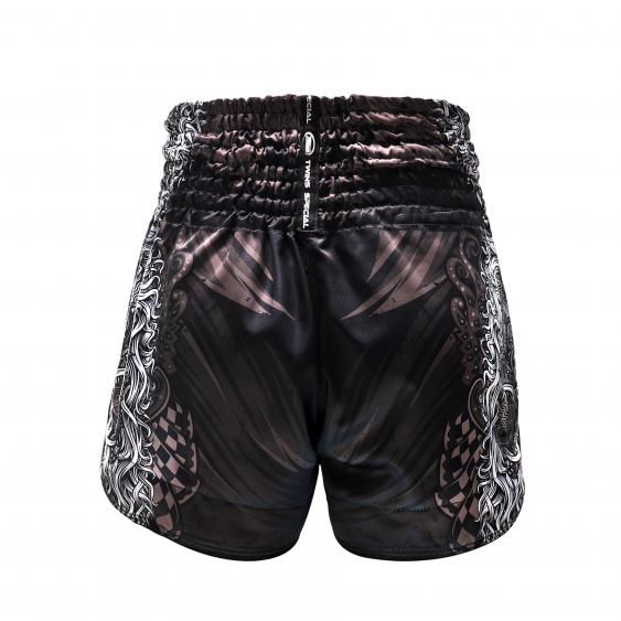 Twins Muay Thai shorts TTBL Rangda - Sort/Grå