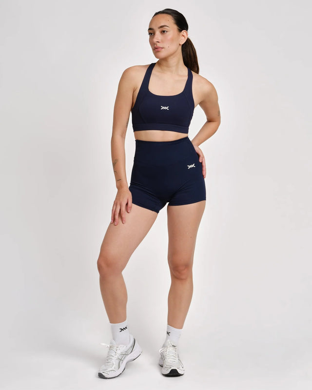 Pantaloncini Caged Essential – Blu navy