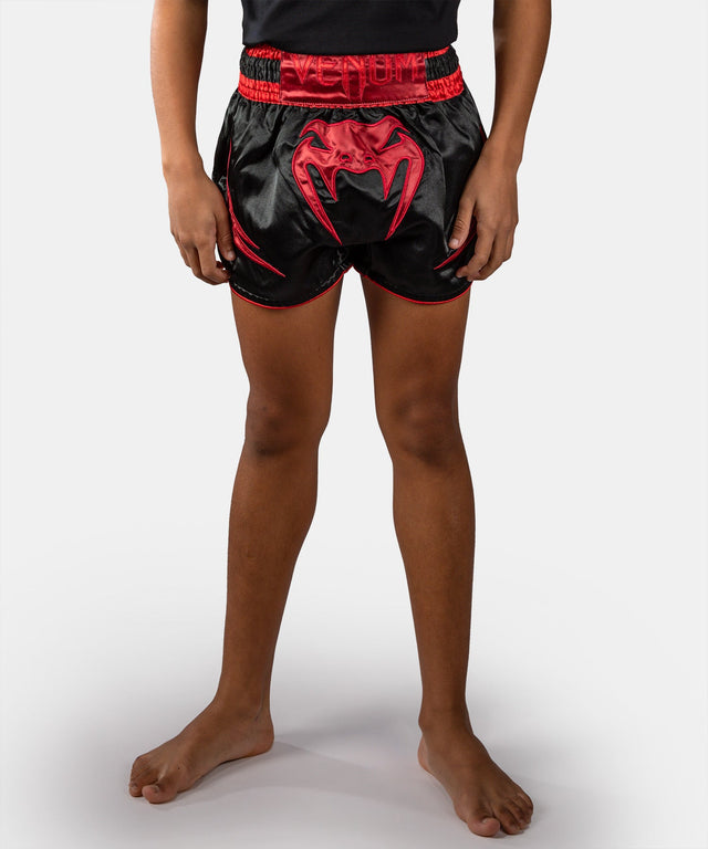 Venum Muay Thai shorts Attack Børn - Sort/Rød