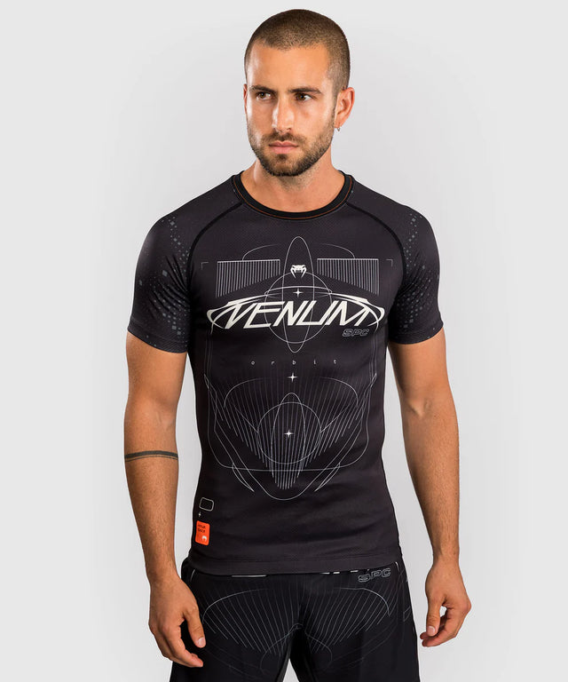 Venum Rashguard Korta Ärmar Eclipse - Svart