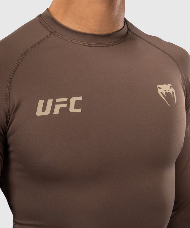 Venum UFC Rashguard Unity Långärmad - Brun