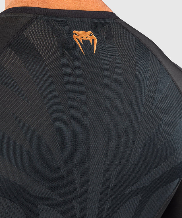 Rashguard Venum G-Fit Revolution Dlouhý rukáv – Černý/Měděný