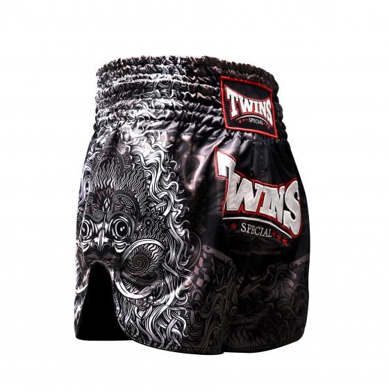 Twins Muay Thai shorts TTBL Rangda - Sort/Grå