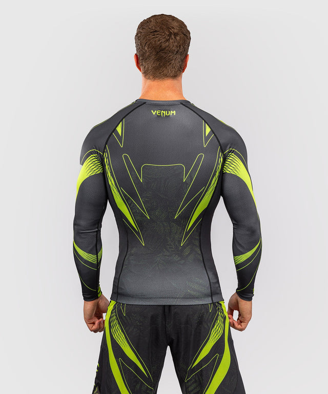 Venum Rashguard Amazonia Reborn Lange Ærmer - Sort/Grøn
