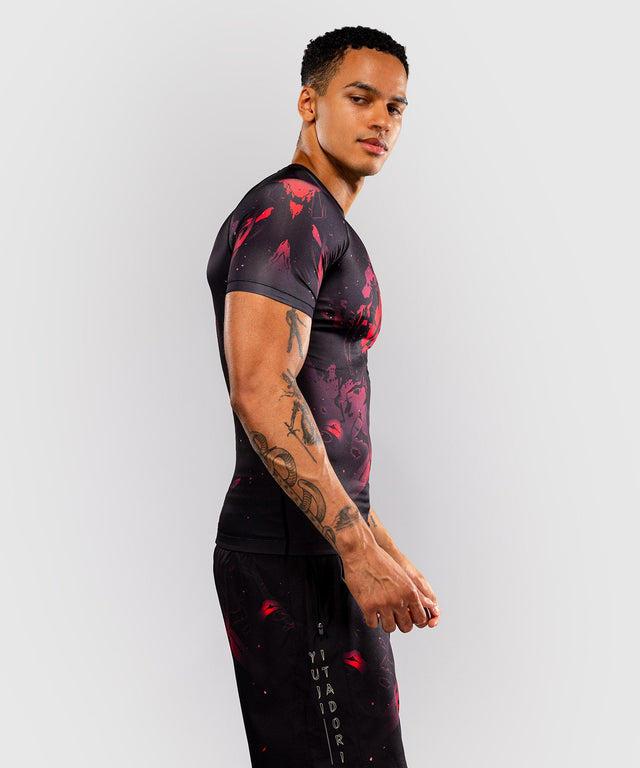 Rashguard Venum x Jujutsu Kaisen Itadori – Nero/Rosso