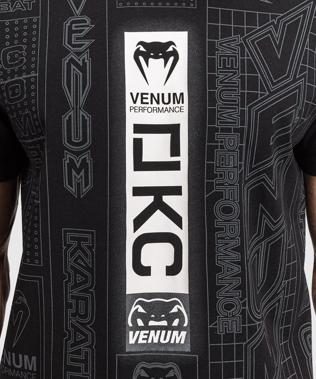 Venum T-Shirt Karate Combat – Schwarz/Grau
