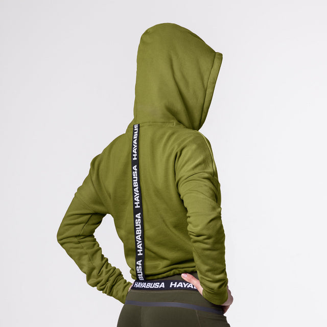 Sudadera Hayabusa Cozy Fleece Mujer - Verde oliva