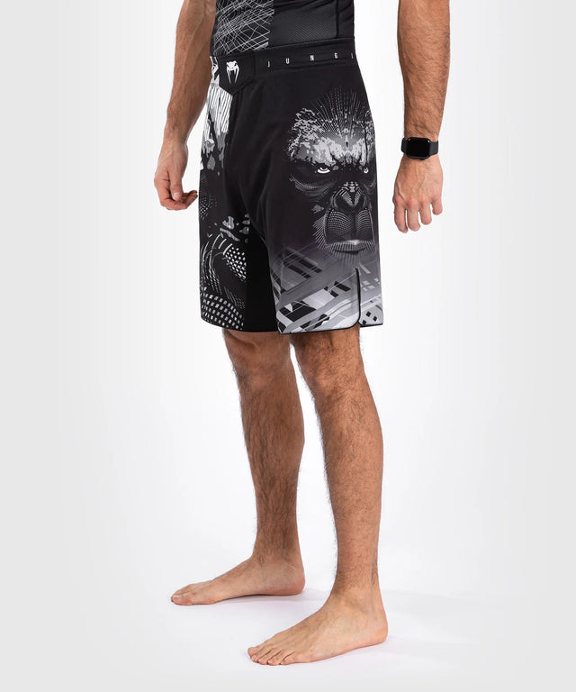 Venum MMA-shorts Gorilla Jungle – Sort/Hvid
