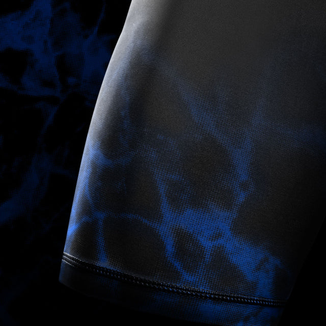 Hayabusa x UFC BJJ Kompressionsshorts – Sort/Blå