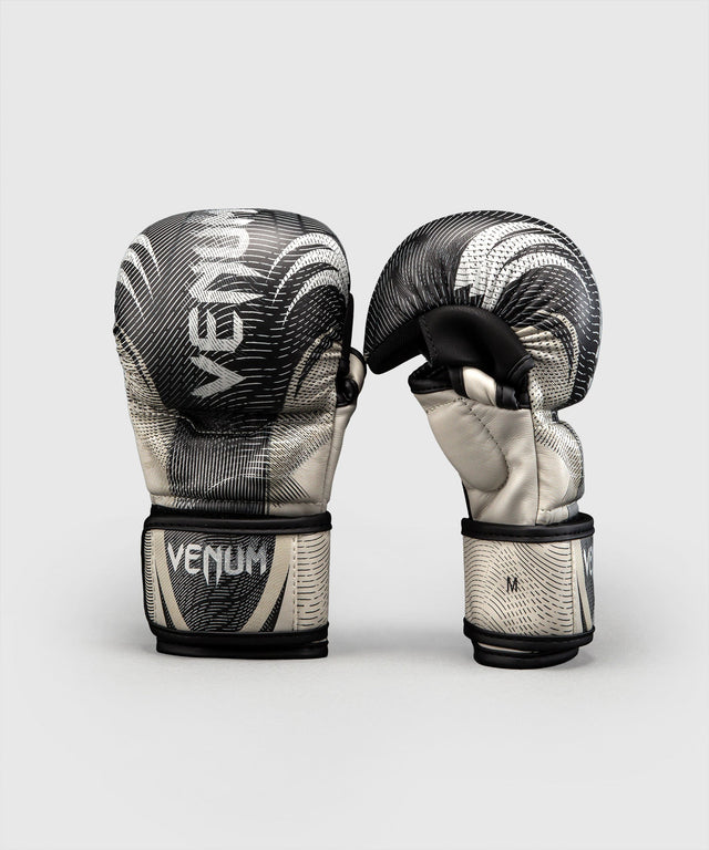 Luvas de MMA Venum Galactic 3.0 – Branco partido/Preto