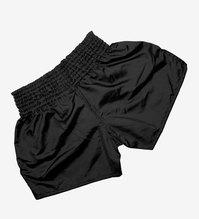 Caged Muay Thai shorts Classic – Sort/Hvid