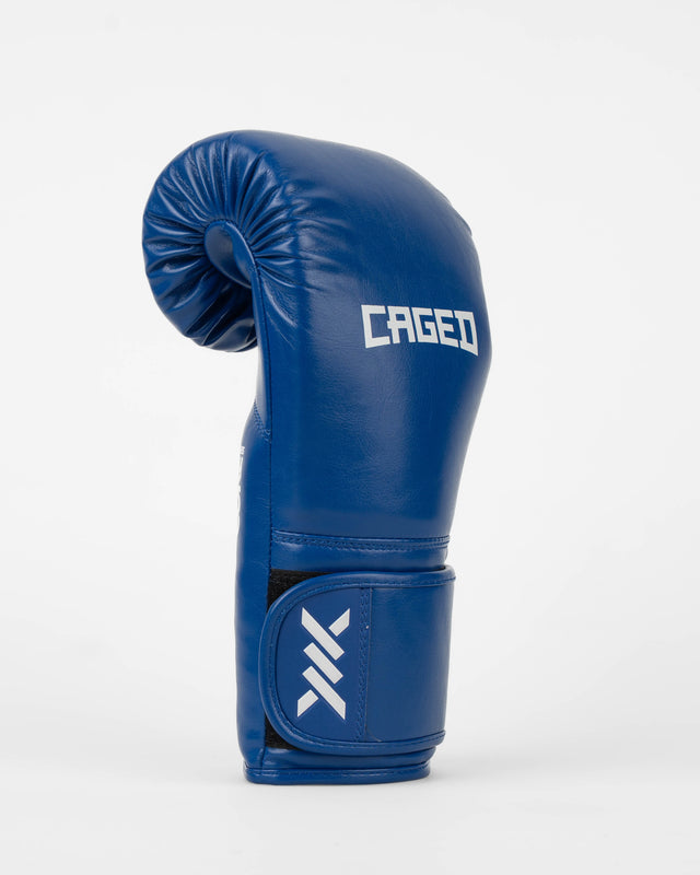 Caged Core Boxhandschuhe – Blau/Weiß