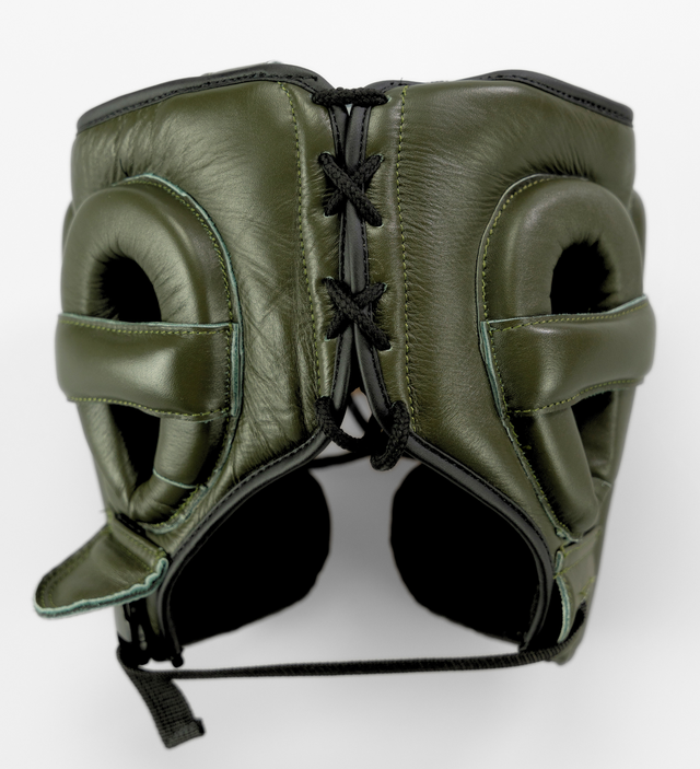 Casque de boxe Caged 'X' Series – Kaki Vert