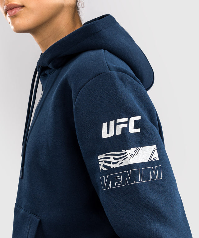 Venum UFC Hoodie Mulher Fusion Fight Week – Azul-marinho