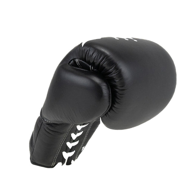 Gants de boxe King Pro Boxing XK avec lacets – Noir/Blanc
