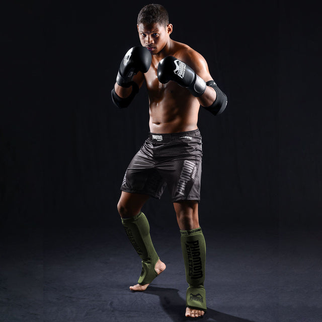 Phantom Athletics Scheenbeschermers Impact - Legergroen