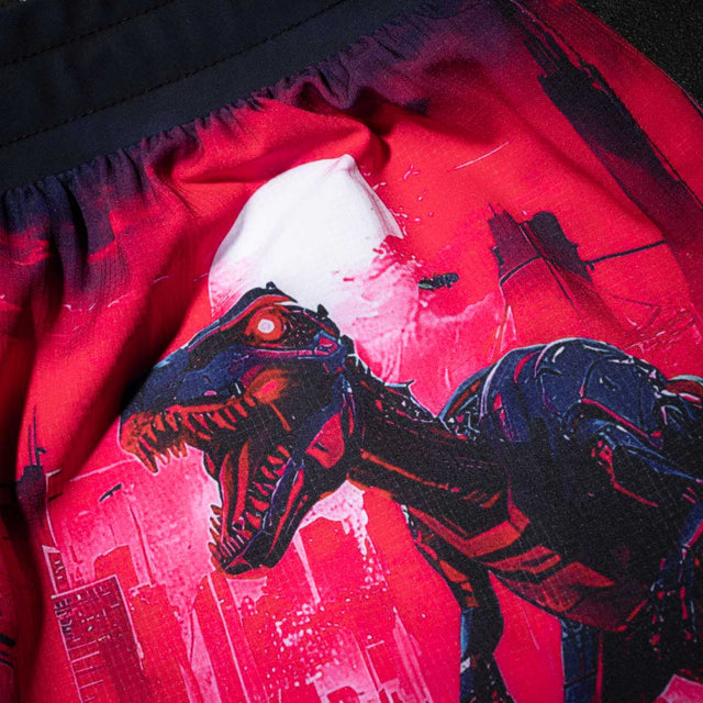 Pantaloncini MMA Phantom Athletics FUSION-R Cyber-X - Viola/Blu