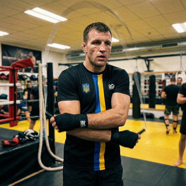 T-Shirt Phantom Athletics EVO+ Team Ukraine – Bleu/Jaune