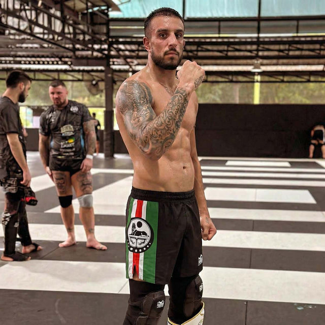 Phantom Athletics MMA-shorts Fusion-R Team Chechnya – Sort/Grøn