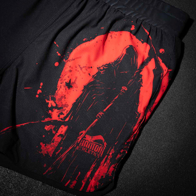 Phantom Athletics MMA Shorts Fusion-R Reaper – Black/Red