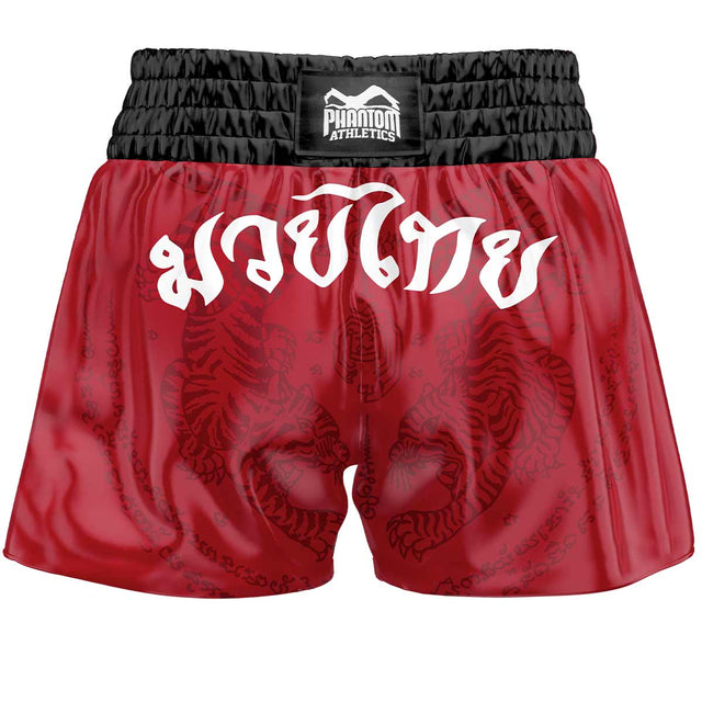 Phantom Athletics Muay Thai Shorts Sak Yant - Rood