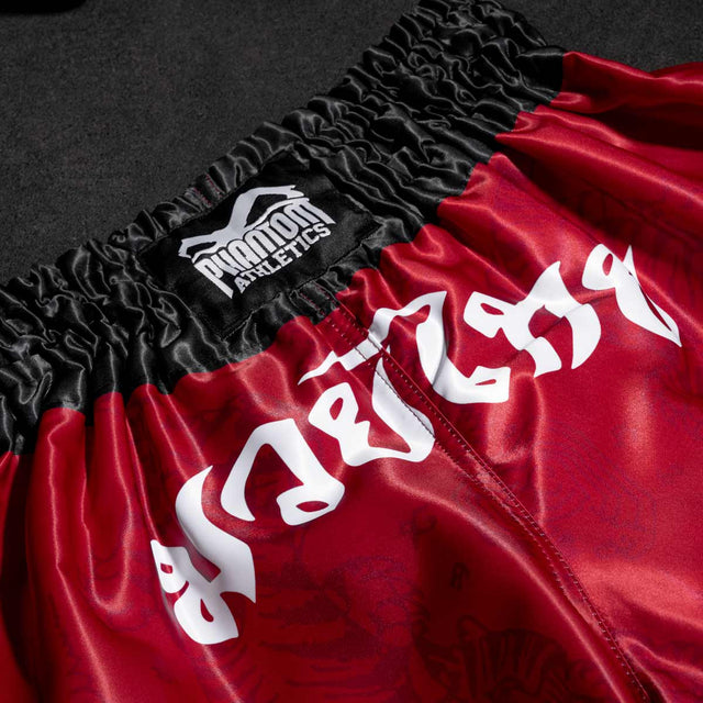 Phantom Athletics Muay Thai shorts Sak Yant – Rød