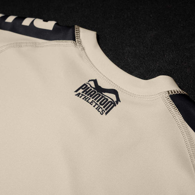 Phantom Athletics Rashguard EVO Apex Kurzarm – Sand