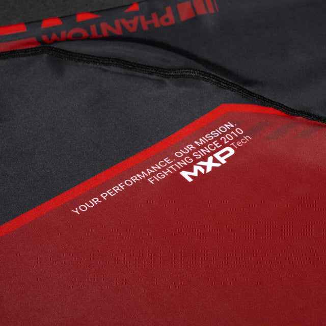 Phantom Athletics Rashguard EVO Apex Kurzarm – Rot