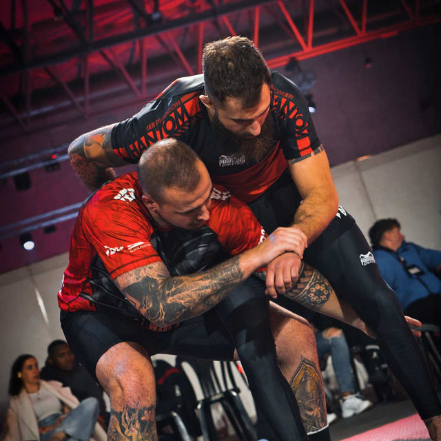 Phantom Athletics Rashguard EVO Apex Kurzarm – Rot