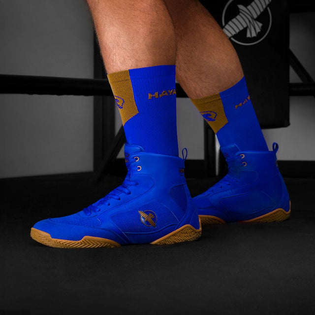 Hayabusa Profi-Boxschuhe – Blau