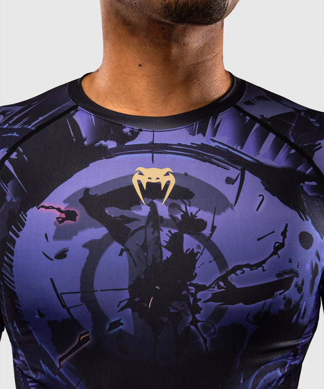 Rashguard Venum x Jujutsu Kaisen Gojo – Maniche corte – Viola