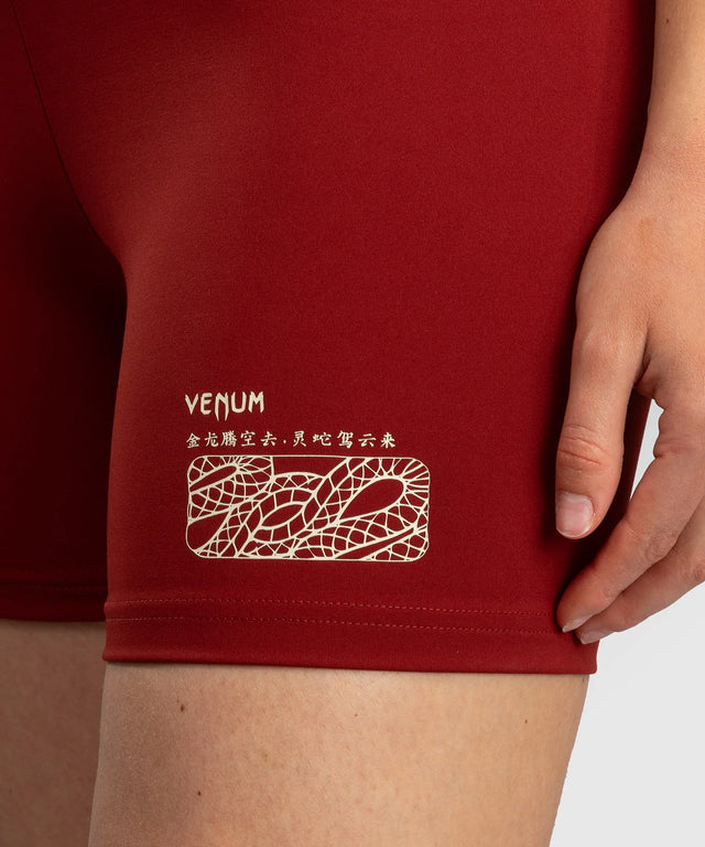Venum Dame shorts Serpenti – Burgundy