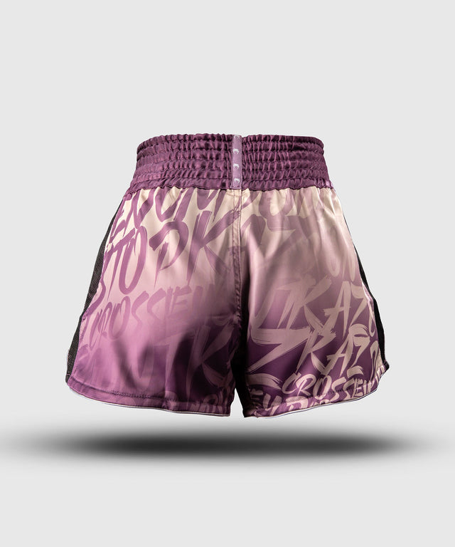 Pantaloncini Muay Thai Venum x Kaz – Orchidea Scura