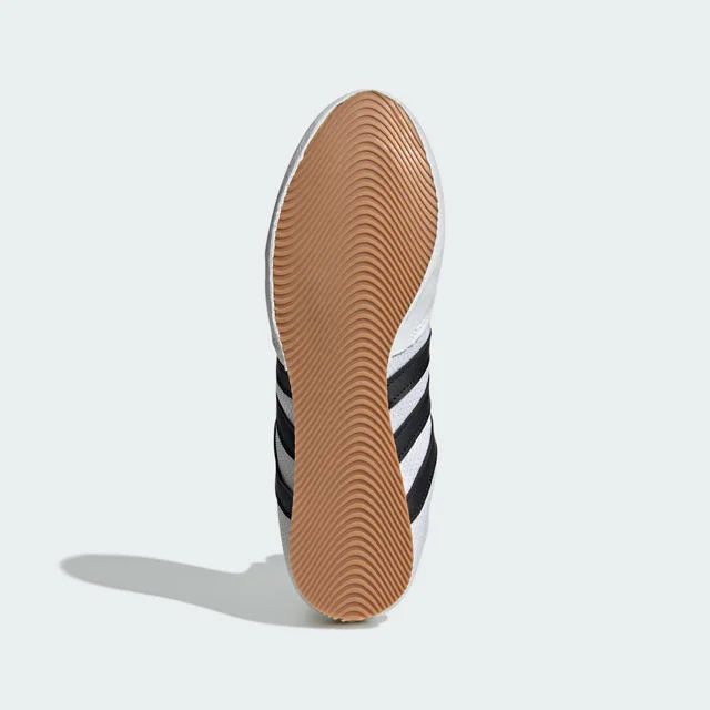 Buty bokserskie Adidas Box Hog 2 – Białe/Czarne