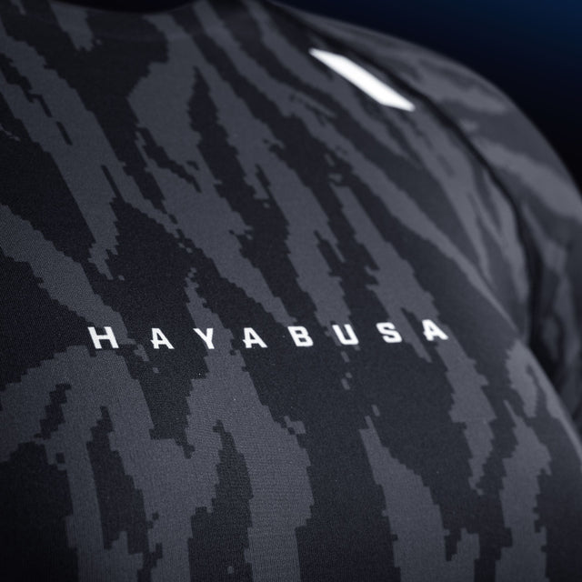Hayabusa Rashguard Apex Vantage Korte Mouwen Dames - Zwart