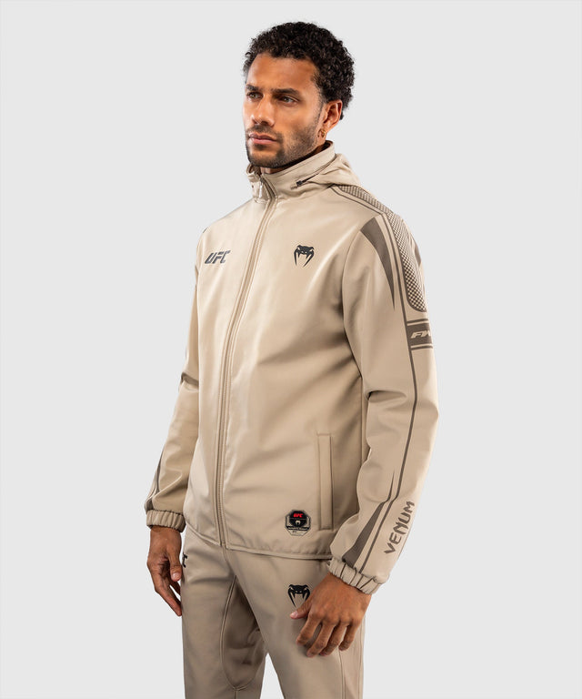 Felpa con zip Venum UFC Unity – Uomo – Sabbia