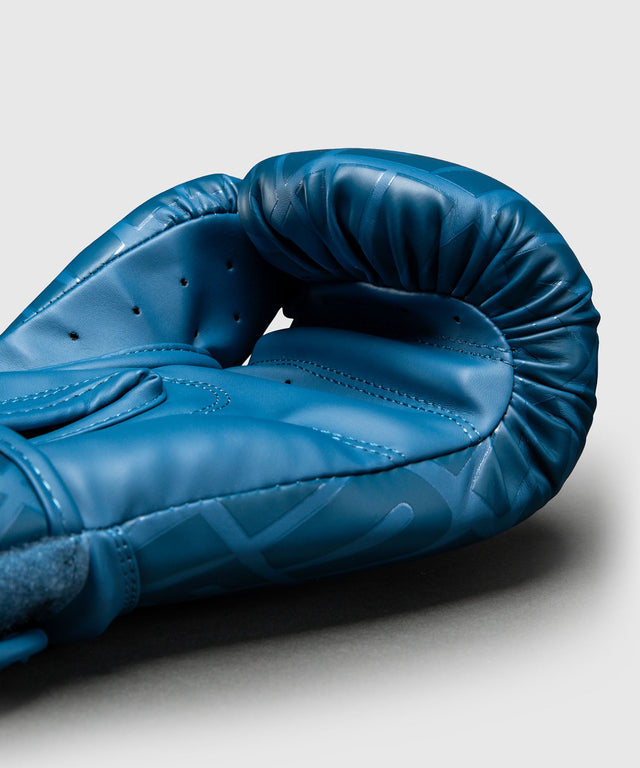 Venum Contender 1.5 XT 3D Boksehandsker Marineblå - 3D-logo detalje