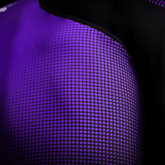 Rashguard Hayabusa Pro Ranked cu mâneci scurte – Violet