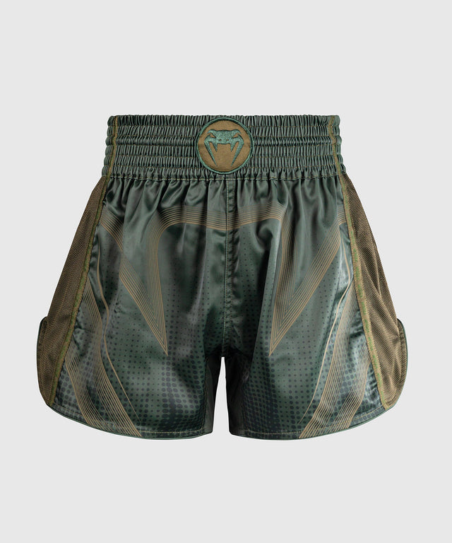 Venum Muay Thai shorts Stealth – Khaki/mørkegrøn