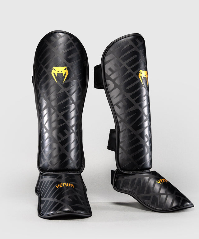 Venum Skinnebensbeskyttere Contender 1.5 XT 3D - Sort/Guld