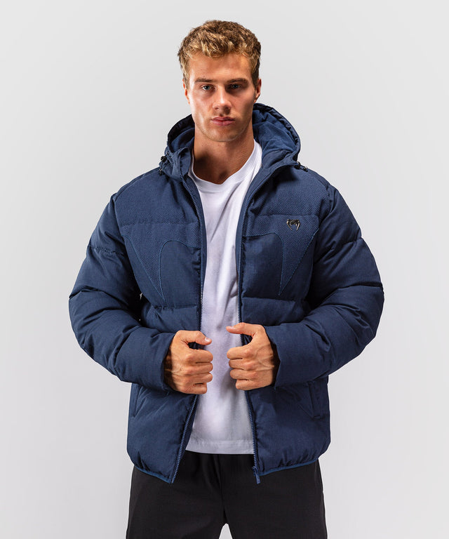 Venum Attack Urban Quilted Jacket – Navy Blue