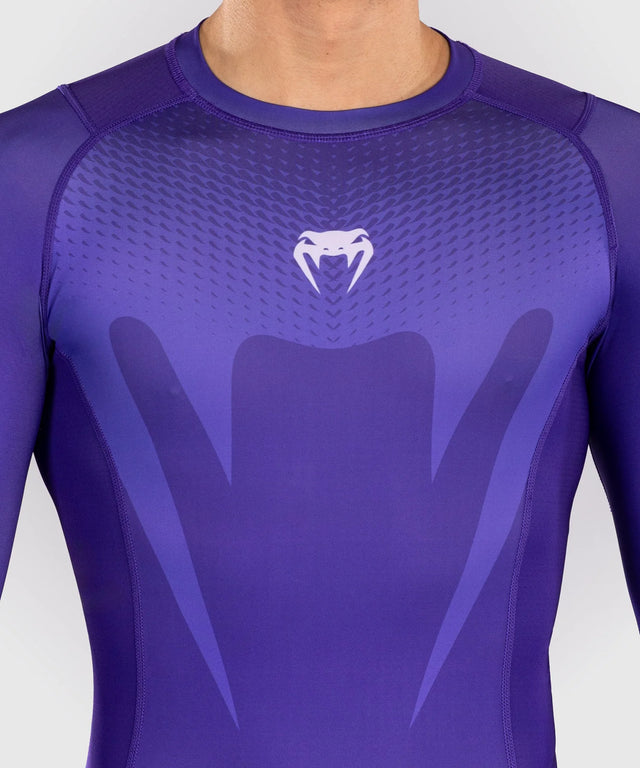 Rashguard Venum No Gi Manches longues – Violet