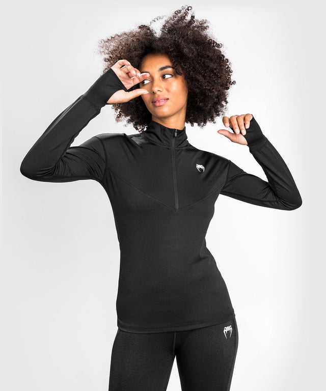 Venum Long Sleeves Essential - Zwart
