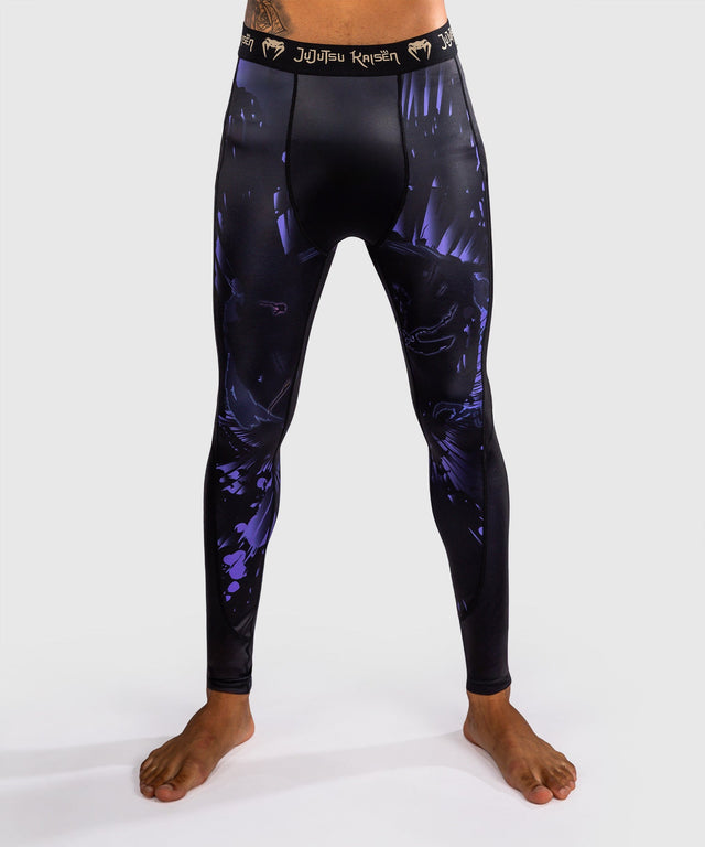Pantaloni scurți de compresie Venum x Jujutsu Kaisen Gojo – Violet
