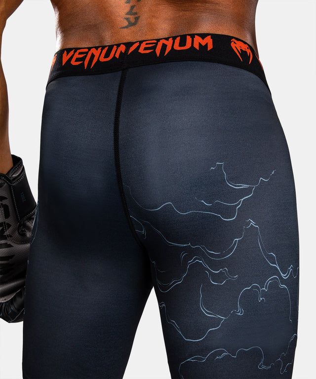 Venum Kompressionsshorts Thunder Dragon – Sort/Grå/Kobber
