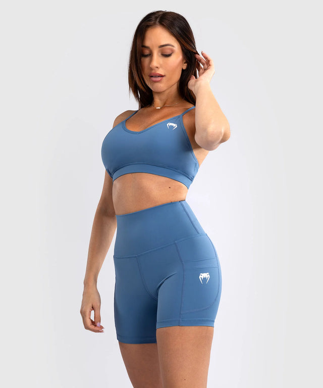 Calções Venum Essential para mulher – Azul tempestade
