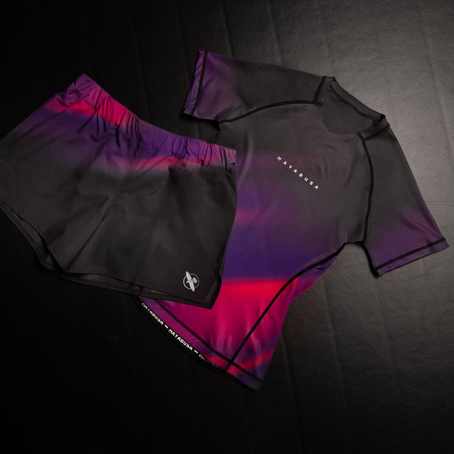 Rashguard Hayabusa Apex Nova Maniche Corte Donna – Viola